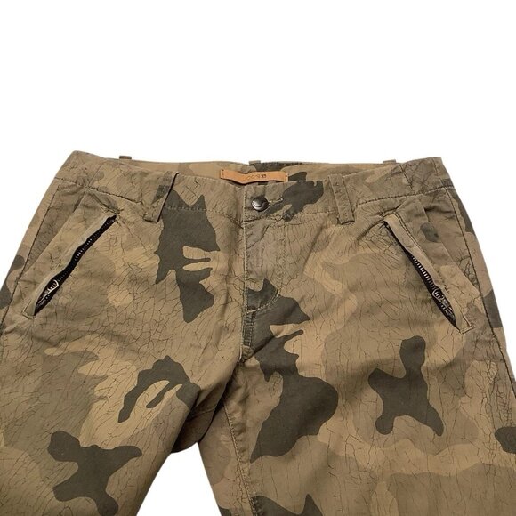 Joes Jeans Womens Skinny Camo Front Zip Pocket Pants Mid Rise Size 25 - Picture 10 of 12